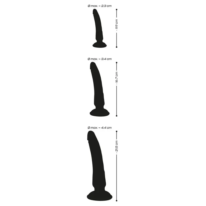 Anal You2Toys Crystal Clear Anal Training Set Blue