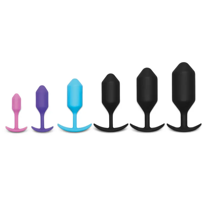 BVibe Anal BVibe Snug Plug 6 XXXL Black
