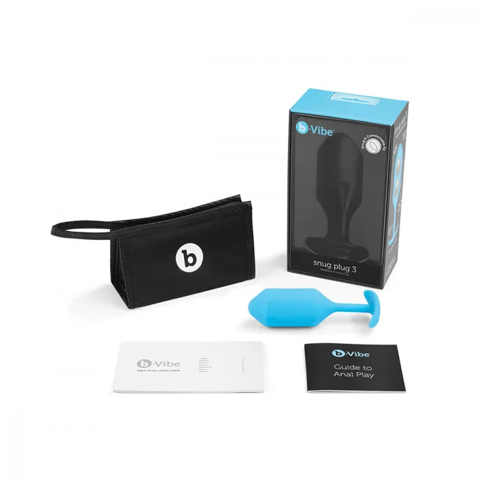 BVibe Snug Plug 3 Teal BVibe Anal