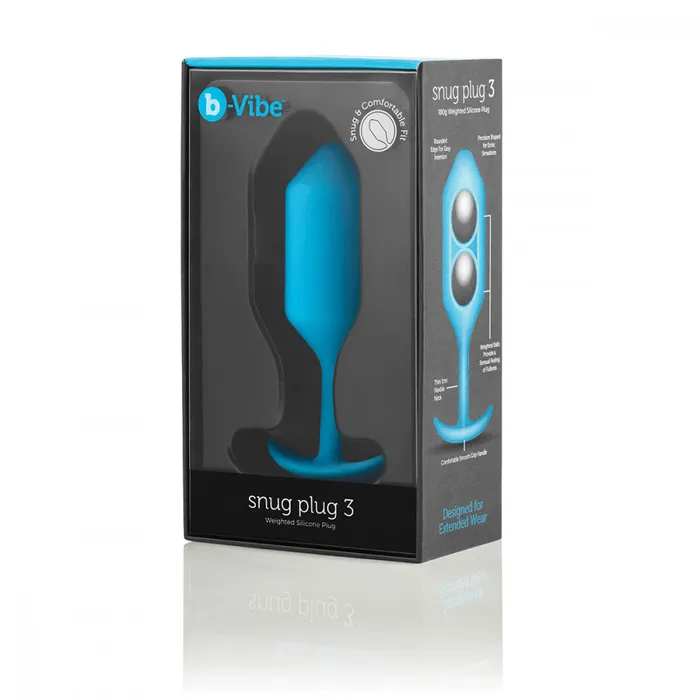 BVibe Snug Plug 3 Teal BVibe Anal