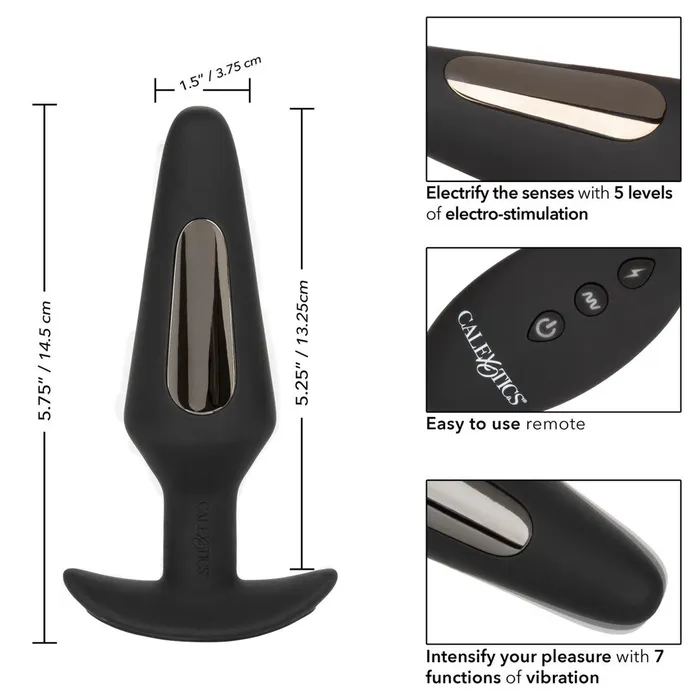 California Exotic Anal Volt Electro Flare EStim Butt Plug