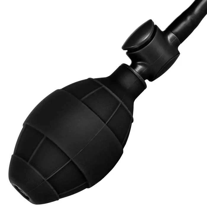 California Exotic Black Booty Call Pumper Silicone Inflatable Small Anal Plug Anal California Exotic Black Booty Call Pumper Silicone Inflatable Small Anal Plug Anal