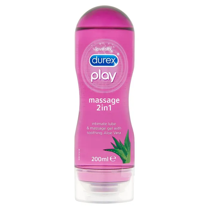 Couples Durex Play Massage Soothing 2in1 Aloe Vera 200ml Olivia Ocean