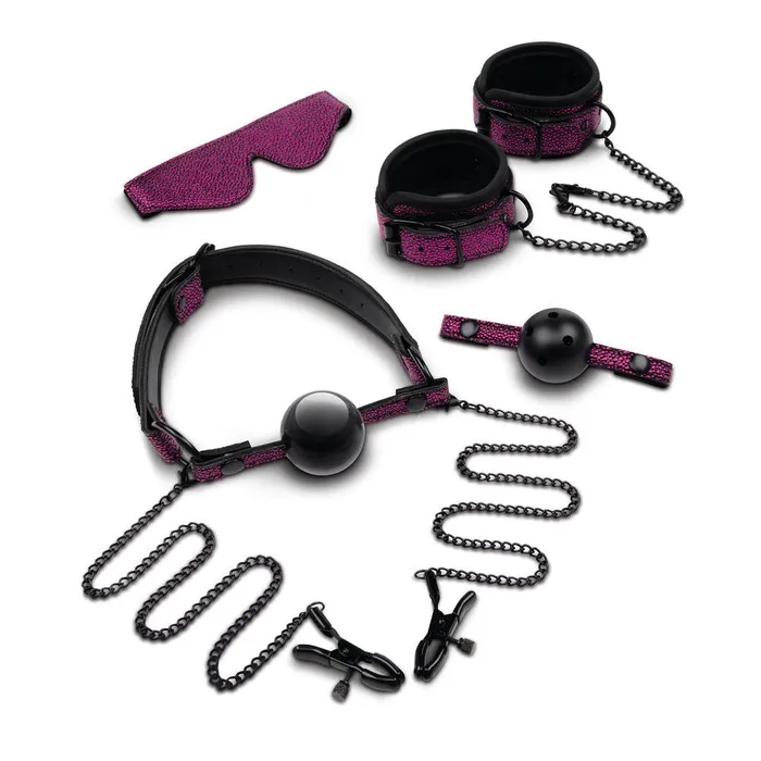 Couples Whipsmart 5 Piece Dragonskin Bondage Set