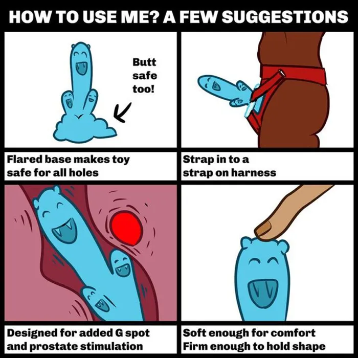 Cute Little Fuckers Teal Trinity Cute Little Fuckers Vibrators