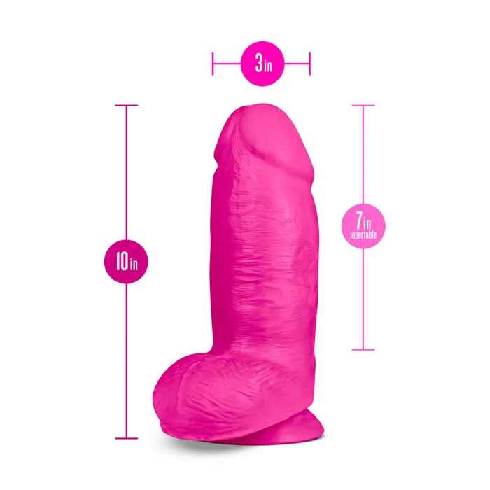 Dildos Blush Novelties Au Naturel Bold Chub 10 Inch Dildo