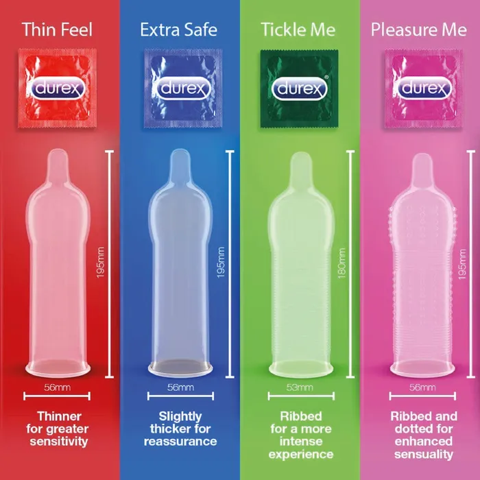 Durex Condoms Vibrators Durex Surprise Me Variety Condoms 40 Pack Durex Condoms Vibrators Durex Surprise Me Variety Condoms 40 Pack