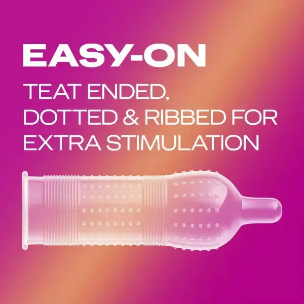 Durex Pleasure Me Ribbed And Dotted Condoms 6 Pack Durex Condoms Vibrators Durex Pleasure Me Ribbed And Dotted Condoms 6 Pack Durex Condoms Vibrators