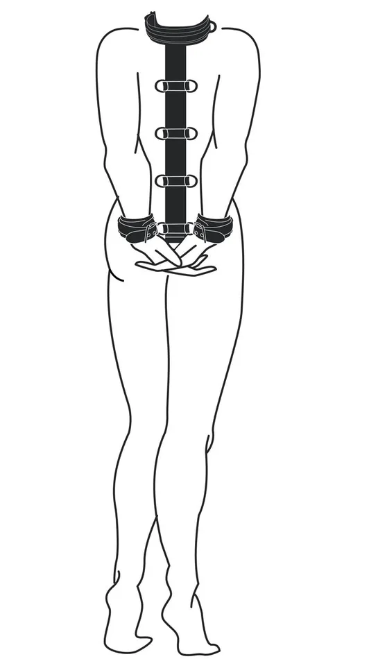Easy Toys Couples Neck To Wrist Restraint Set
