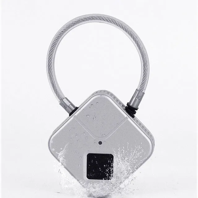 Electrical Biometric Fingerprint Master Lock for Restraints Chastity Kinkstasy Male Sex Toys