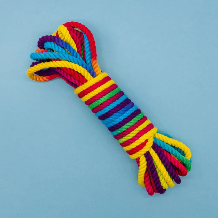 Emojibator Funfetti Rainbow Bondage Rope Emojibator Couples