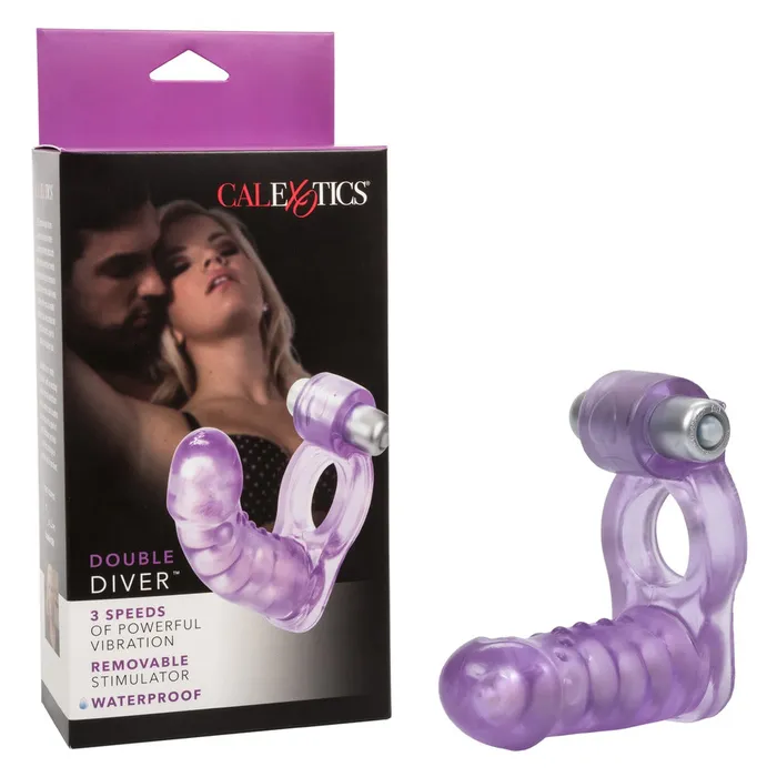 Female Sex Toys California Exotic Double Diver Vibrating Duo Penetrator
