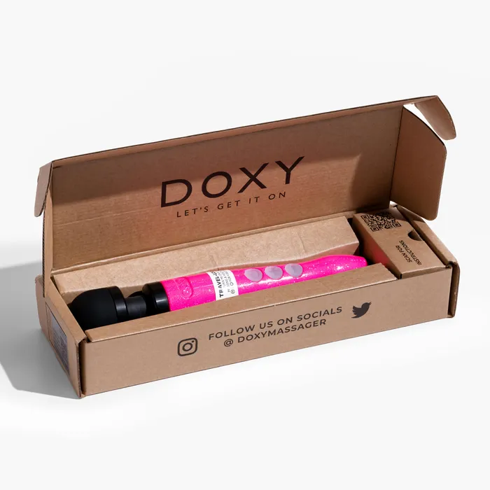 Female Sex Toys Doxy Doxy Die Cast 3R Rechargeable Compact Wand Vibrator