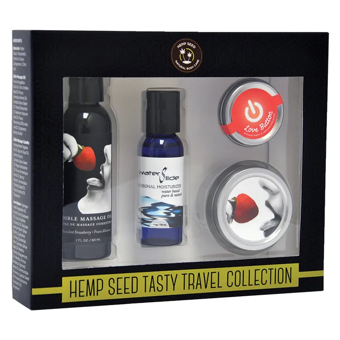 Female Sex Toys Earthly Body Hemp Seed Tasty Travel Collection Earthly Body