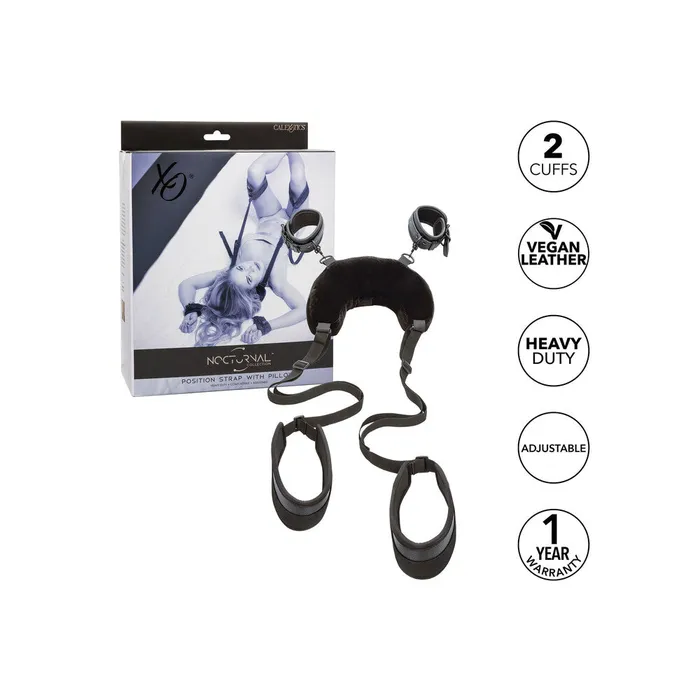 Female Sex Toys Nocturnal Position Strap with Pillow California Exotic