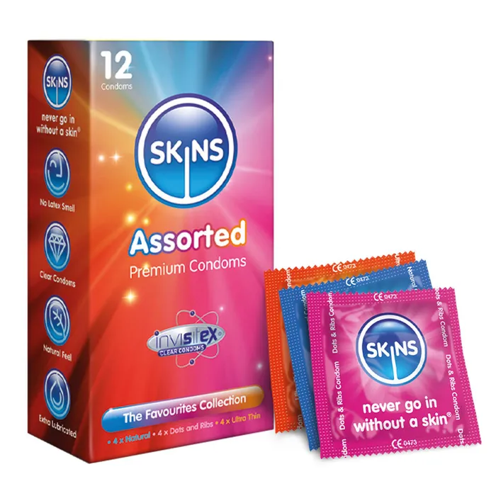Female Sex Toys Olivia Ocean Skins Condoms Assorted 12 Pack DR NAT UT