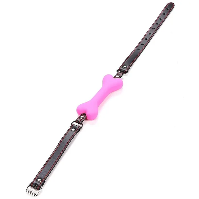 Hound Adjustable Dog Bone Soft Silicone Gags Kinkstasy Male Sex Toys
