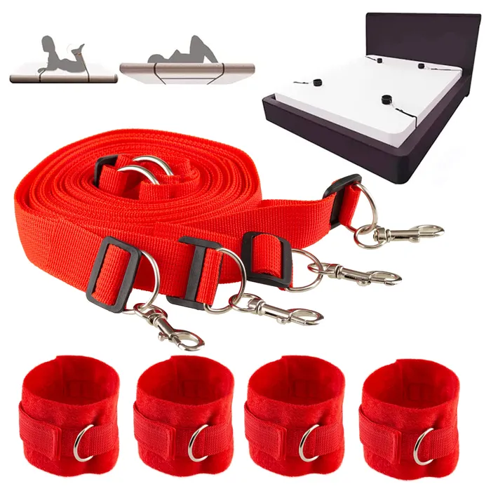 HUGBOX Bondage Kit Ataduras Cama Couples