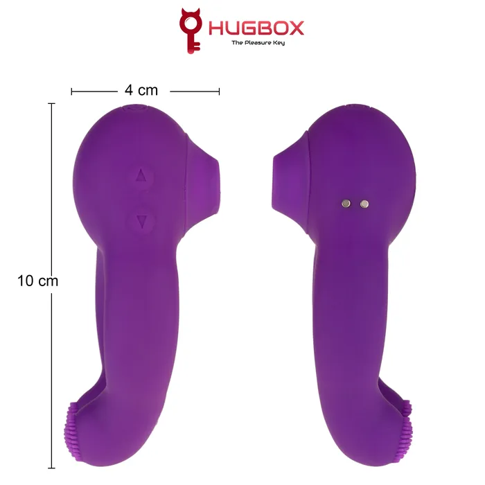 HUGBOX Vibrators Pulsin Succionador de Cltoris