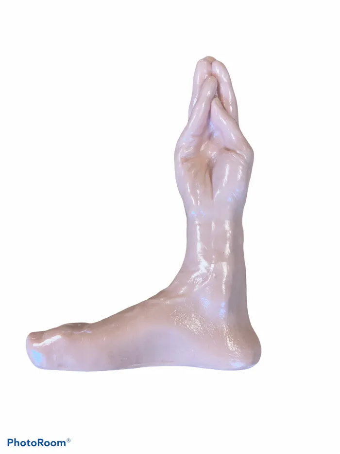 Huge Foot Fetish Dildo with Real Feel including Olivia Ocean Female Sex Toys