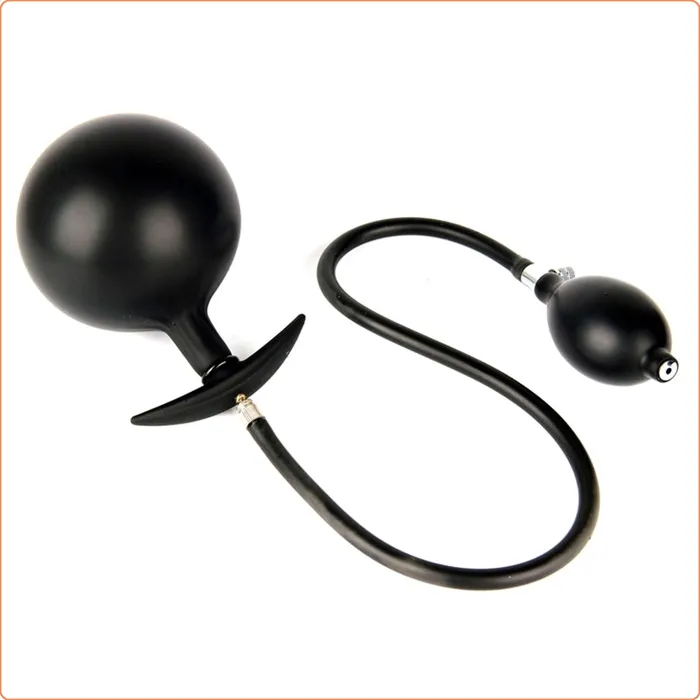 Inflatable Metal Ball Inside Butt Plug LoveLife SexToys Male Sex Toys