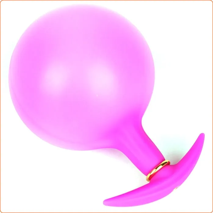 Inflatable Metal Ball Inside Butt Plug LoveLife SexToys Male Sex Toys
