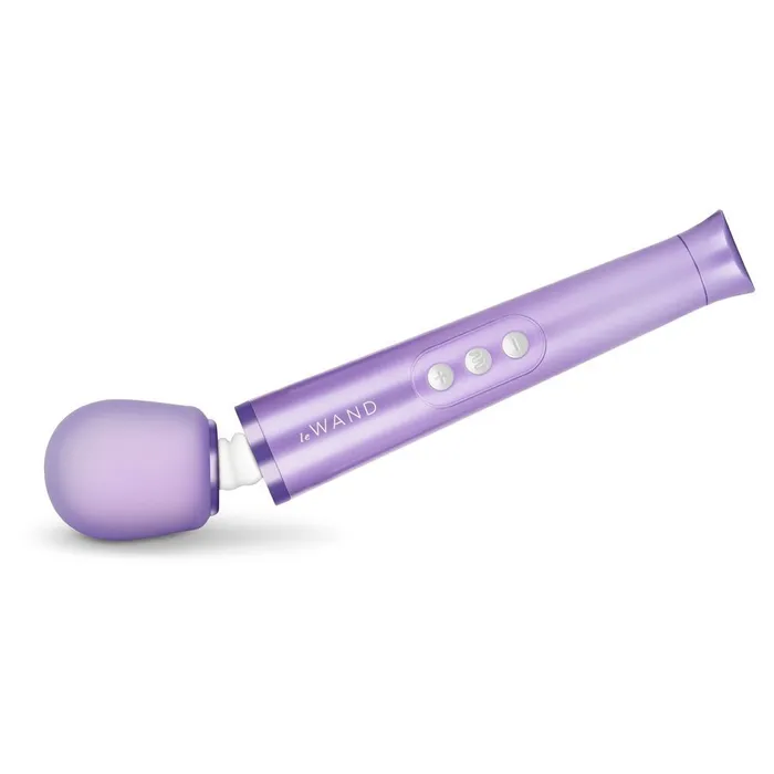 Le Wand Petite Rechargeable Vibrating Massager Violet Le Wand Female Sex Toys