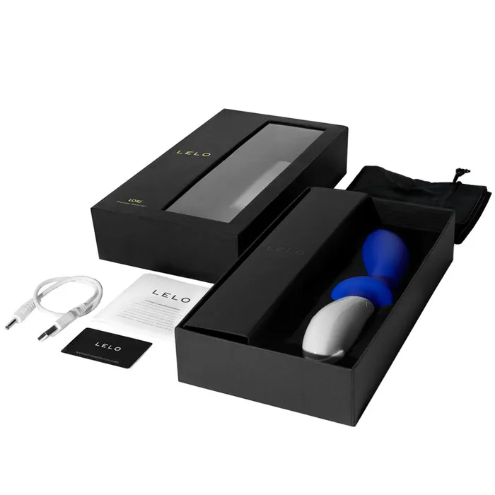 Lelo Anal Lelo Loki Luxury Prostate Massager Blue Lelo Anal Lelo Loki Luxury Prostate Massager Blue