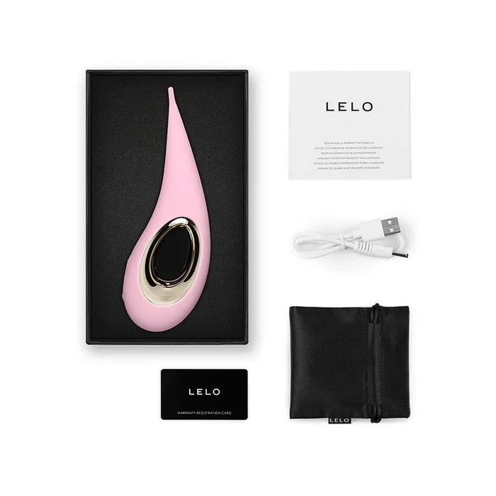 Lelo Vibrators Lelo Dot Elliptical Clitoral Stimulator Pink