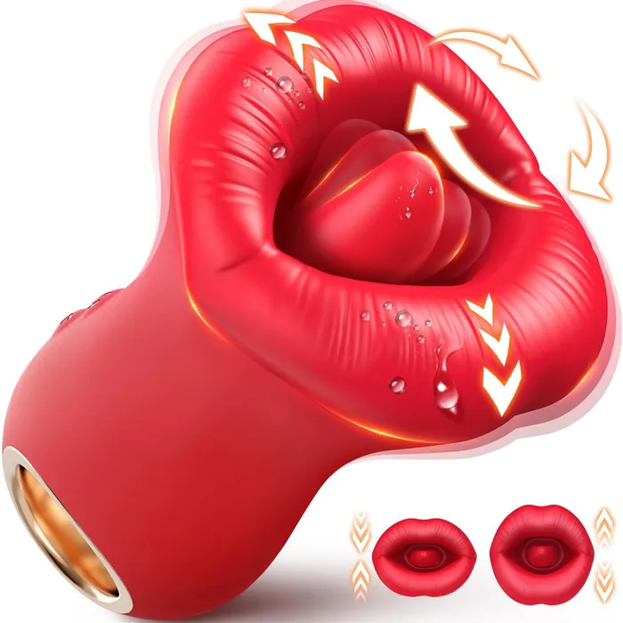 LoveLife SexToys 3IN1 Handle Big Mouth Vibrator Female Sex Toys