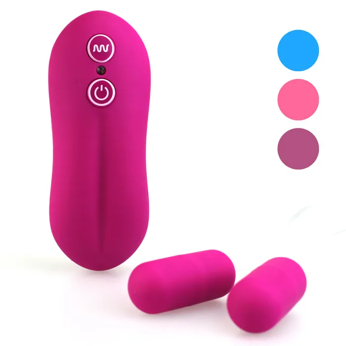 LoveLife SexToys Female Sex Toys 10 Function Dual Bullets Vibrator