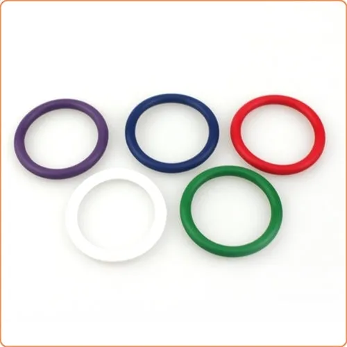 LoveLife SexToys Female Sex Toys Rainbow Silicone Pleasure Rings 5 Pack