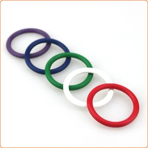 LoveLife SexToys Female Sex Toys Rainbow Silicone Pleasure Rings 5 Pack