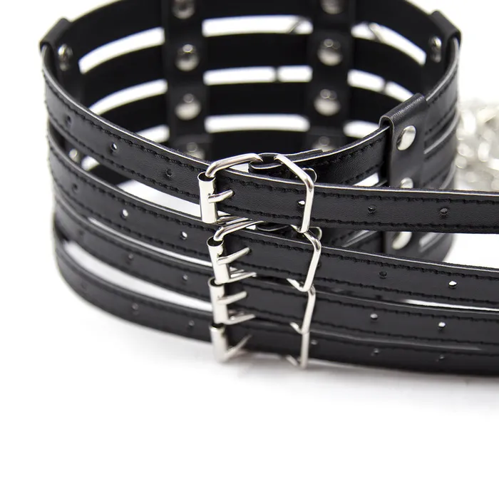 LoveLife SexToys Male Sex Toys 2 ORing 4 Strip 4 Buckle Collar