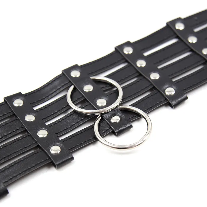 LoveLife SexToys Male Sex Toys 2 ORing 4 Strip 4 Buckle Collar