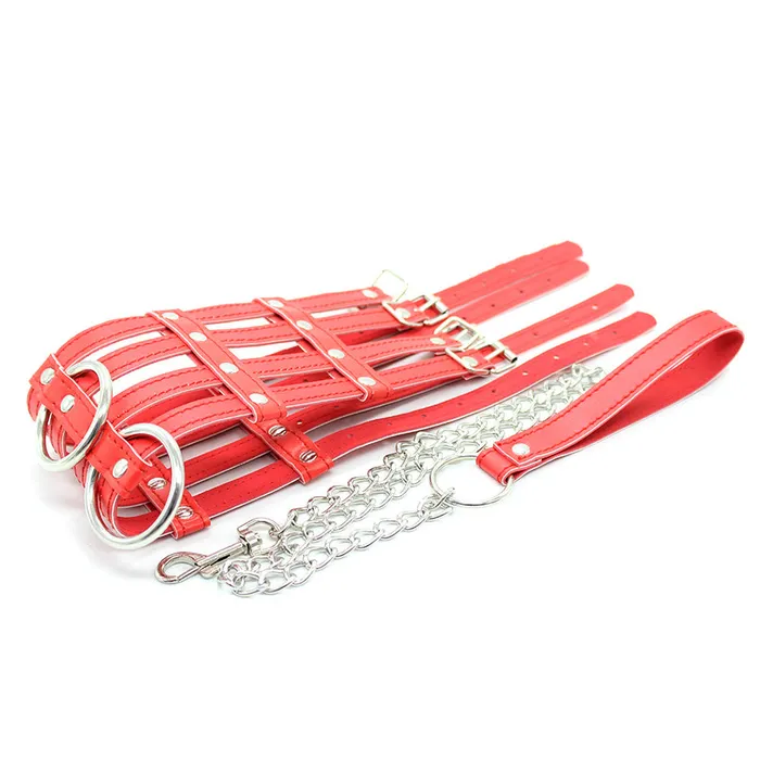 LoveLife SexToys Male Sex Toys 2 ORing 4 Strip 4 Buckle Collar
