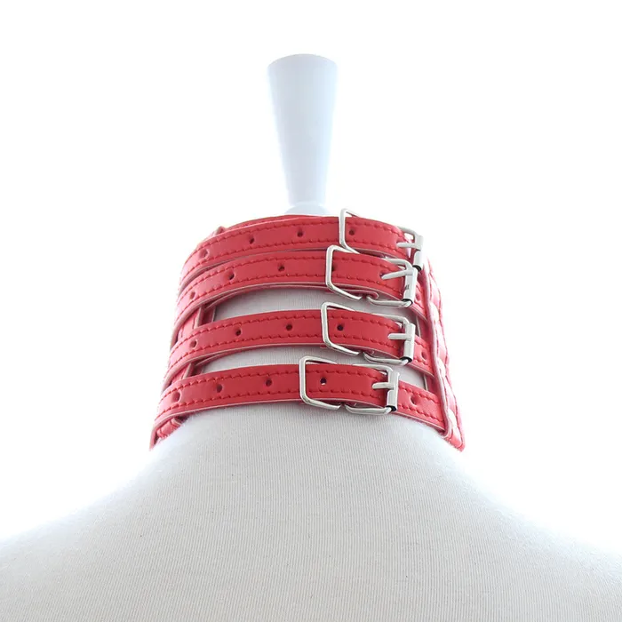 LoveLife SexToys Male Sex Toys 2 ORing 4 Strip 4 Buckle Collar