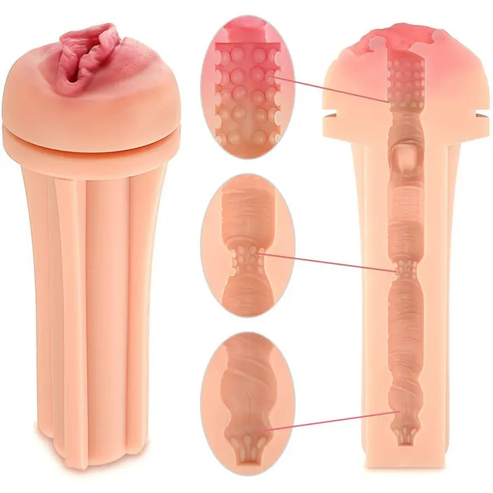 LoveLife SexToys Male Sex Toys Realistic Textured Pocket Vagina Pussy