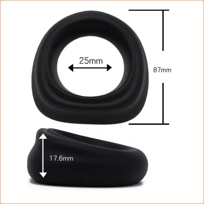 LoveLife SexToys Male Sex Toys Soft Silicone Cock Ring