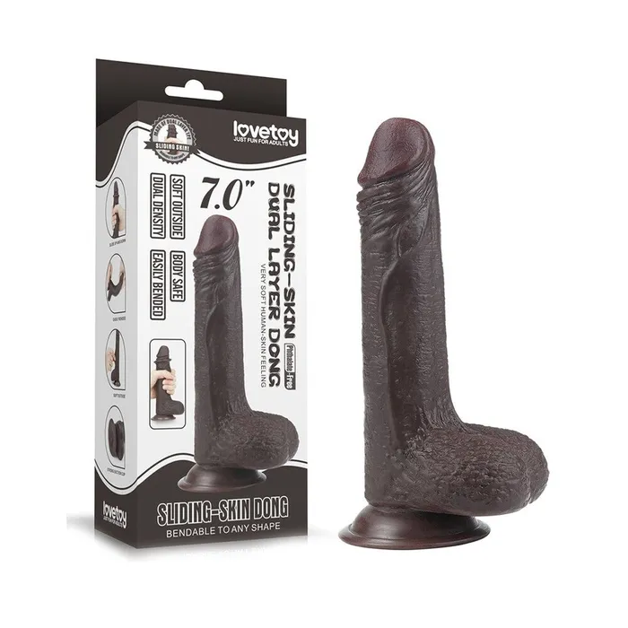 Lovetoy Dildos Sliding Skin Dildo Dong Inch Lovetoy