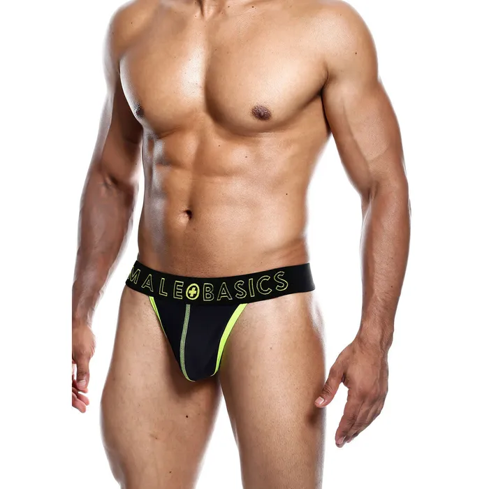 Male Basics Neon Thong Yellow Male Basics Male Sex Toys