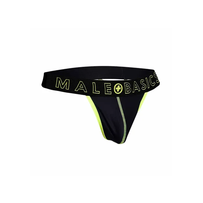 Male Basics Neon Thong Yellow Male Basics Male Sex Toys