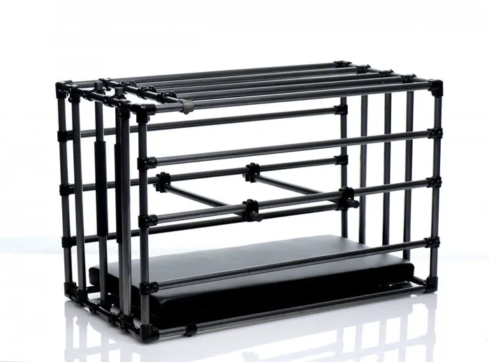 Male Sex Toys Adjustable Puppy Fetish Cage Kinkstasy