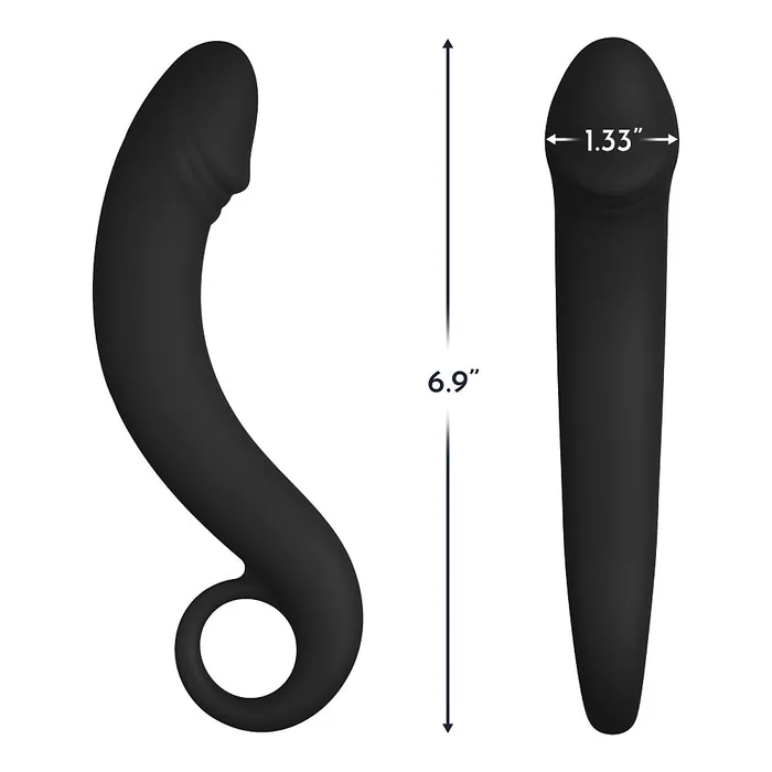 Male Sex Toys FORTO FORTO F19 Curved Plug with Pull