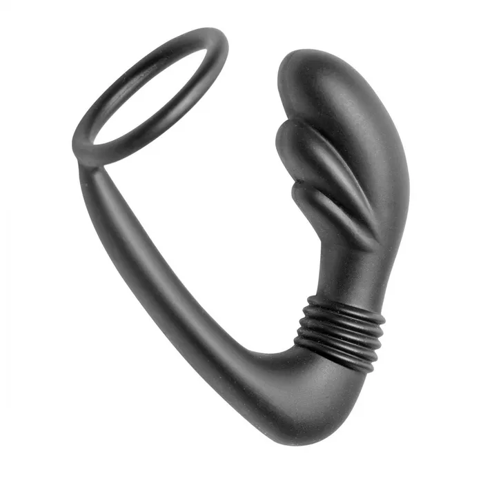 Male Sex Toys Kinkstasy Cobra Silicone PSpot Massager and Cock Ring