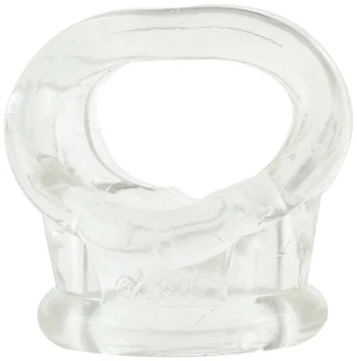 Male Sex Toys OXBALLS Oxballs Cocksling 2 Cock And Ball Ring Clear
