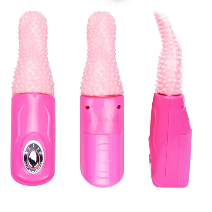 Male Sex Toys Realistic Silicone Tongue with RotationVibration Modes Kinkstasy