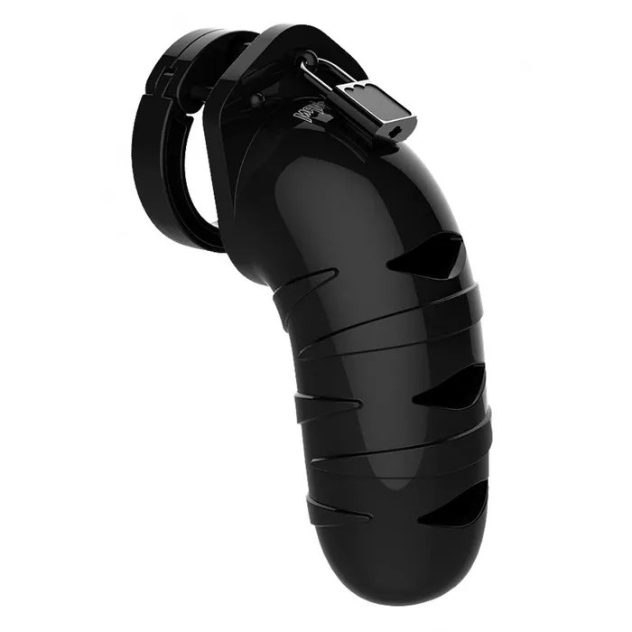 Male Sex Toys Shots Toys Man Cage 05 Male 55 Inch Black Chastity Cage