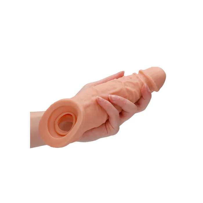 Male Sex Toys Shots Toys RealRock 9 Inch Penis Sleeve Flesh Pink Male Sex Toys Shots Toys RealRock 9 Inch Penis Sleeve Flesh Pink