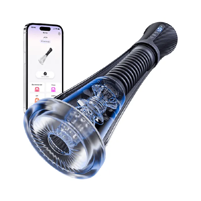 Male Sex Toys Sohimi LACH 3 in 1 Vibrating and Suction Male Penis Pump Sex Toy Male Sex Toys Sohimi LACH 3 in 1 Vibrating and Suction Male Penis Pump Sex Toy